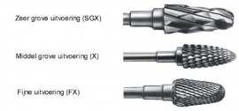 Tungsten Frais Ovaal (425GX060)