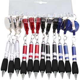 Sleutelhanger pen div. kleuren