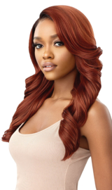 OUTRE Synthetic Melted Hairline Lace Front Wig - Begonia