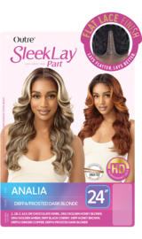 Outre Synthetic SleekLay Part Lace Front Wig - Analia