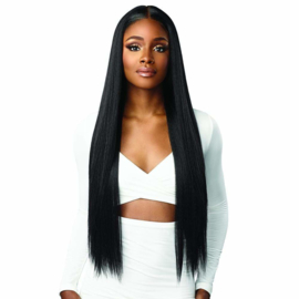 Sensationnel Butta Lace Human Hair Blend Lace Front Wig - Straight 32"