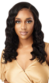 Outre MyTresses Human Hair Leave Out Wig - Loose Deep 20"