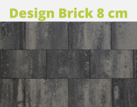Design Brick glad 8 cm