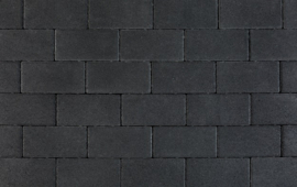 Patio top betonstraatsteen 8 cm black mini facet komo