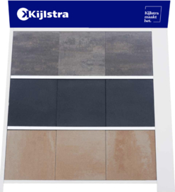 Patio square 60x60x4 Black