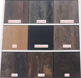 Patio square 60x60x4 Black