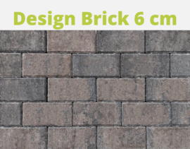 Design Brick glad 6 cm
