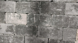Antieke trommel betonstraatsteen BSS 6 cm antiek antraciet