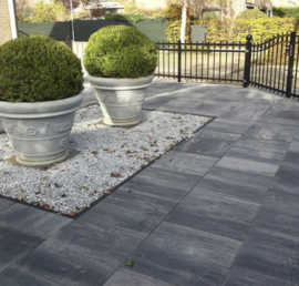 Patio square 60x60x4 Nero Grey