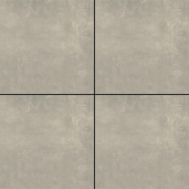 SolidSquare 60x60x3 cm puzzolata smoke