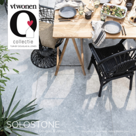 VT Wonen Solostone Uni Minerals Grey 90x90