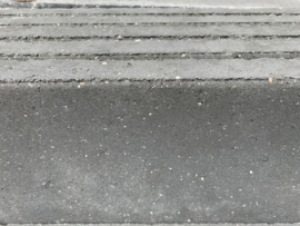 Betontegel 50x50x4 Antraciet Zonder facet
