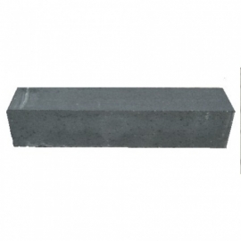 Linea strak 15x15x80 cm antraciet