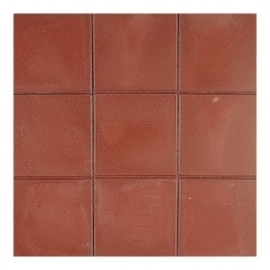 Betontegel 30x30x4,5 rood