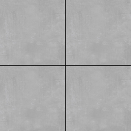 SolidSquare 60x60x3 cm puzzolato grigio
