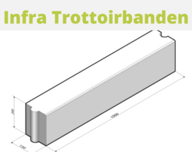 Infra Trottoirbanden