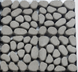 Keigrasstenen 45x45x10 cm grijs
