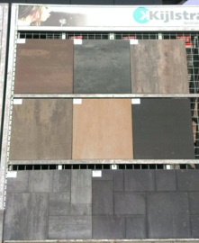 Patio square 60x60x4 Black