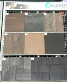 Patio square 60x60x4 Nero Grey