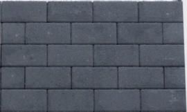 Patio top betonstraatsteen 6 cm black mini facet komo