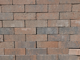 Dikformaat strak 21x7x6 cm Oud Emmen komo zonder facet