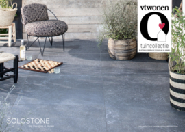 VT Wonen Solostone Uni Minerals Black 90x90