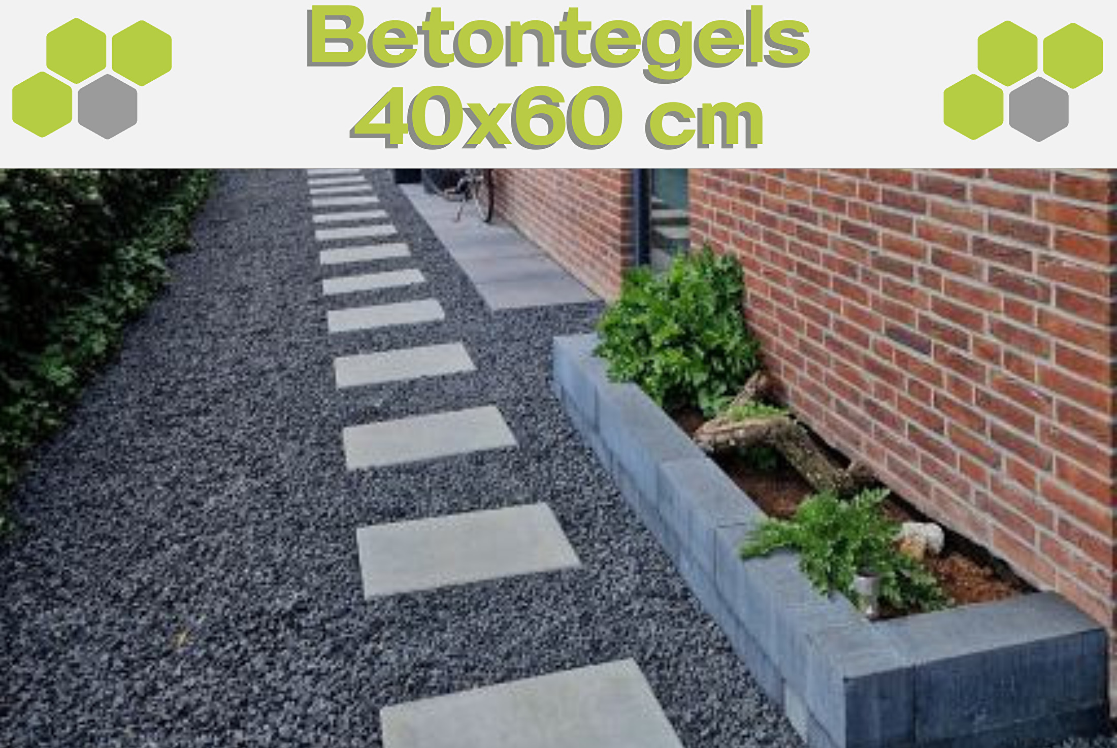 Betontegels 40x60