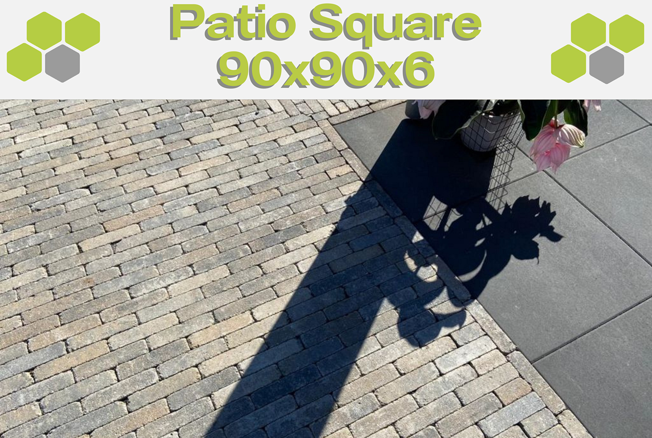 Patio Square 90x90x6