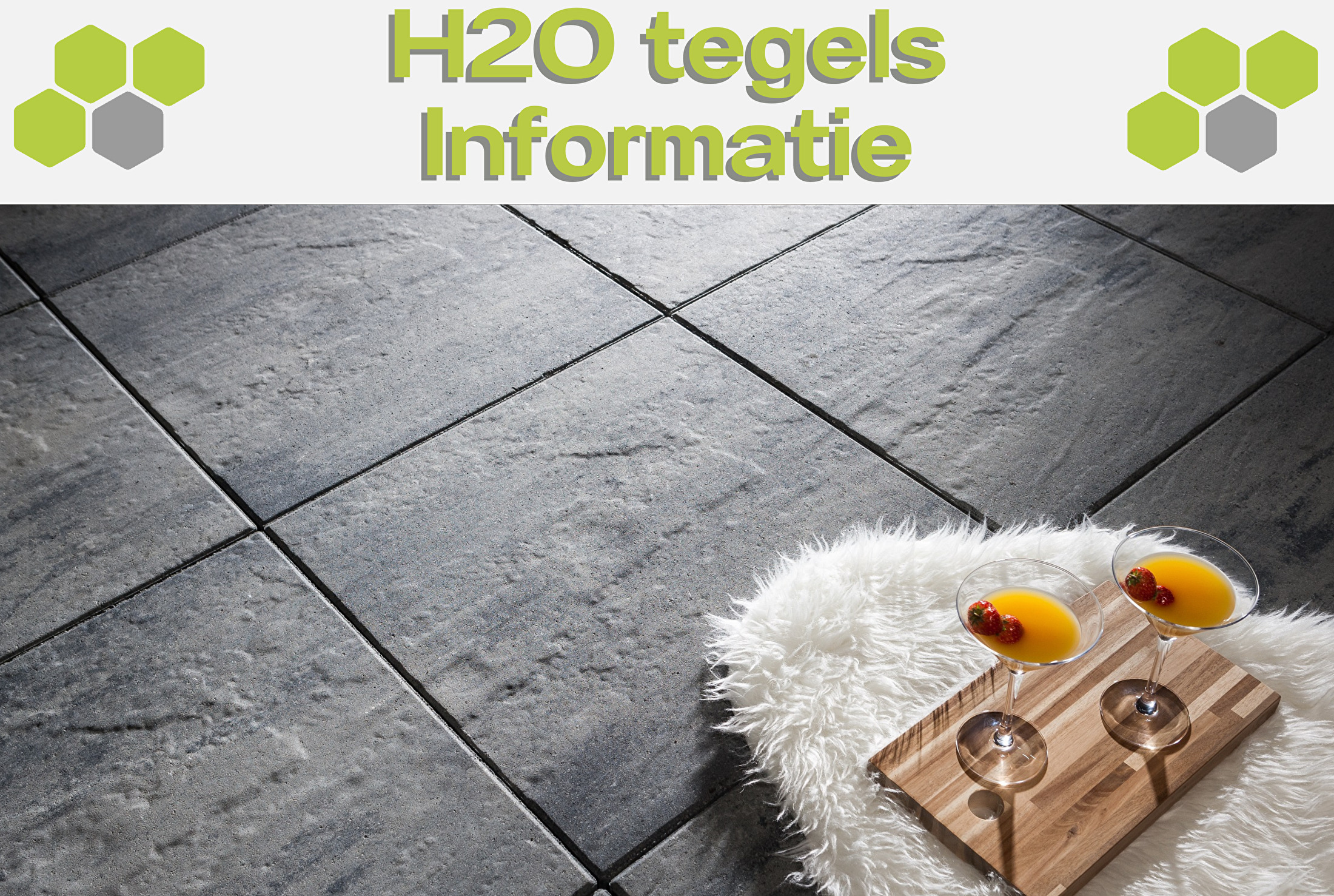 H2O tegels informatie