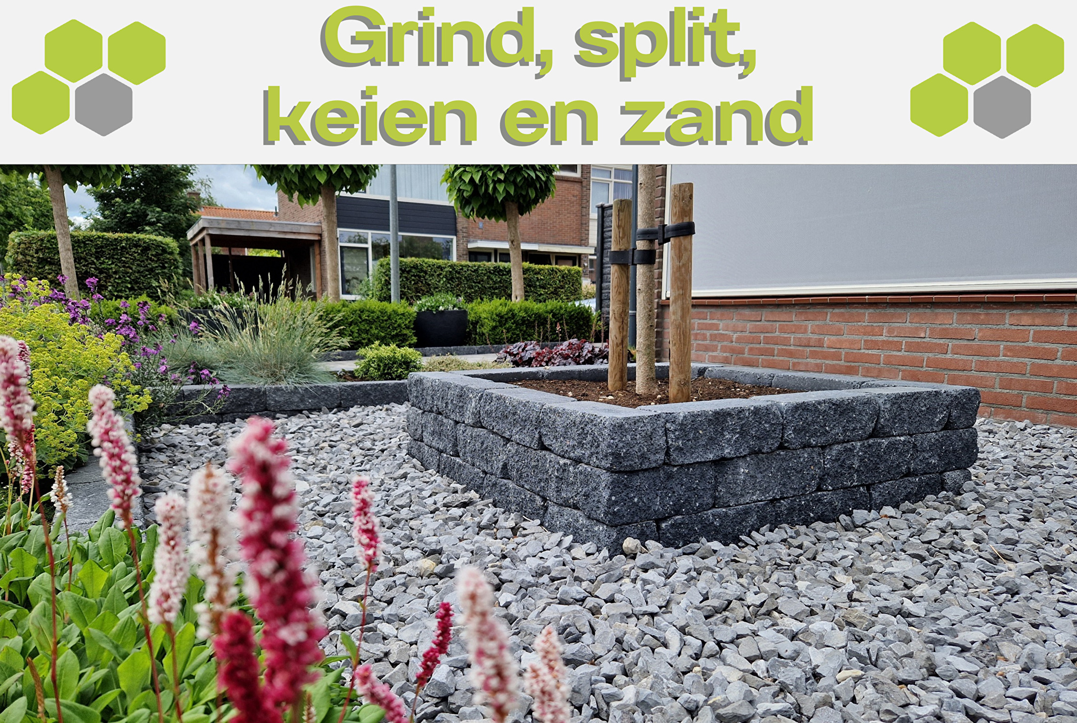 Moet herberg Monetair Grind, split, keien en zand | Sierbestratingsmarkt.com