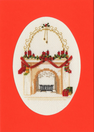 Kerstkaart - de Haard