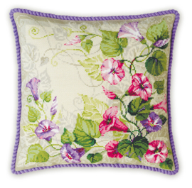 Pastel Bindweed Cushion