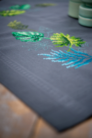 Tafelkleed met Botanische bladeren