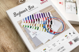 Beginnersbox, inclusief stof, garen en borduurringen