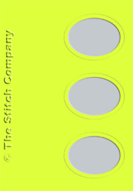 Passe-partout - 3x ovaal - per 3 stuks