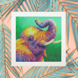Kleurige Baby Olifant