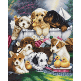 Badtijd voor puppies