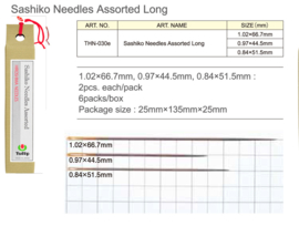 Shasiko naalden - assorti lang