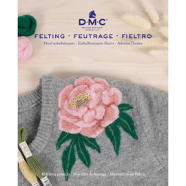 DMC Viltboek - bloemen