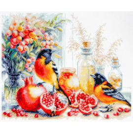 Granaatappels en Troepialen