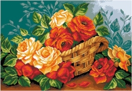 Roses in a Basket