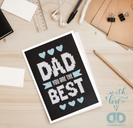 Wenskaart DD - Dad You are the Best