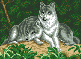 Pair of Wolfs