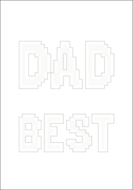 Wenskaart DD - Dad You are the Best