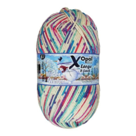 Opal XLarge Wilder Winter - 8-draads - 150 gram