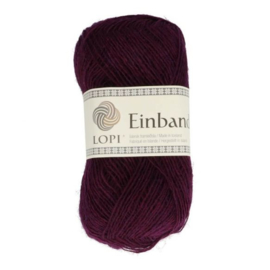 Einband Lopi - aubergine / eggaldin