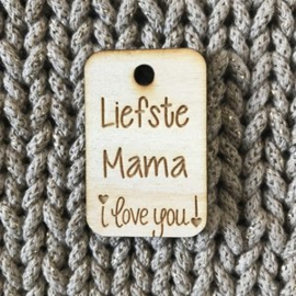 Houten labels