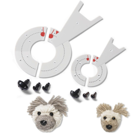 "Love" Pompon Dierensjablonen