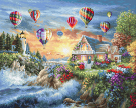 Balloons over Sunset Cove