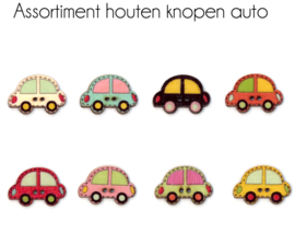 Houten knopen - Auto
